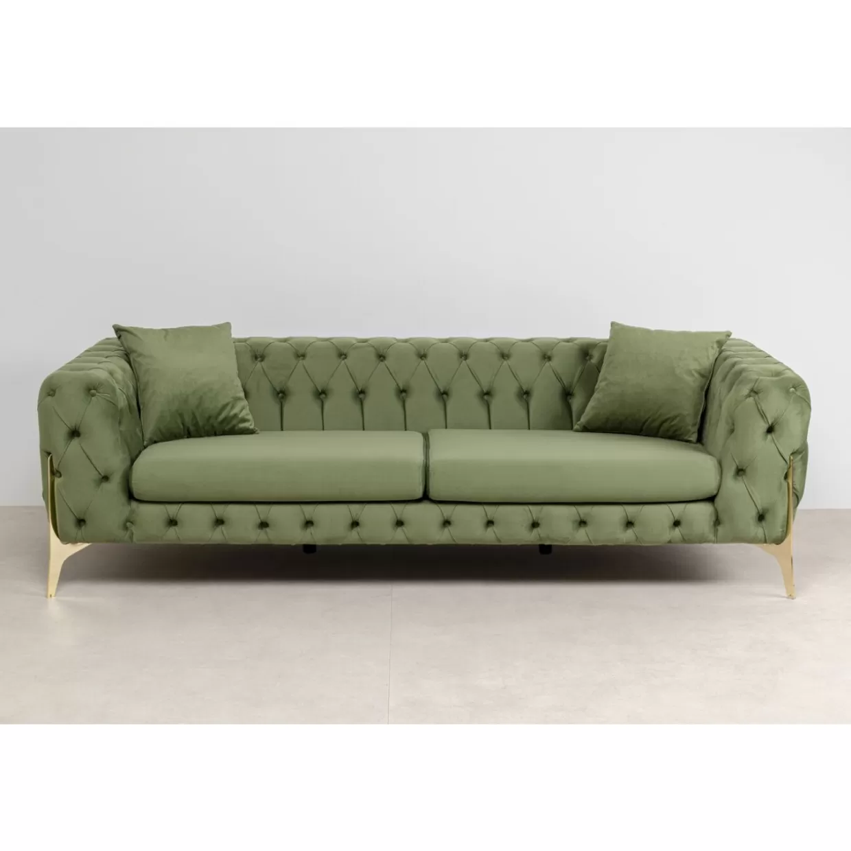 KARE Design Sofas & Couches | Sofa Bellissima 3-Sitzer Grun 240Cm