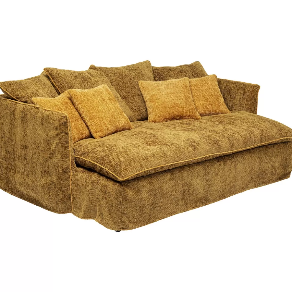 KARE Design Sofas & Couches | Sofa Boheme 3-Sitzer Curry 230Cm