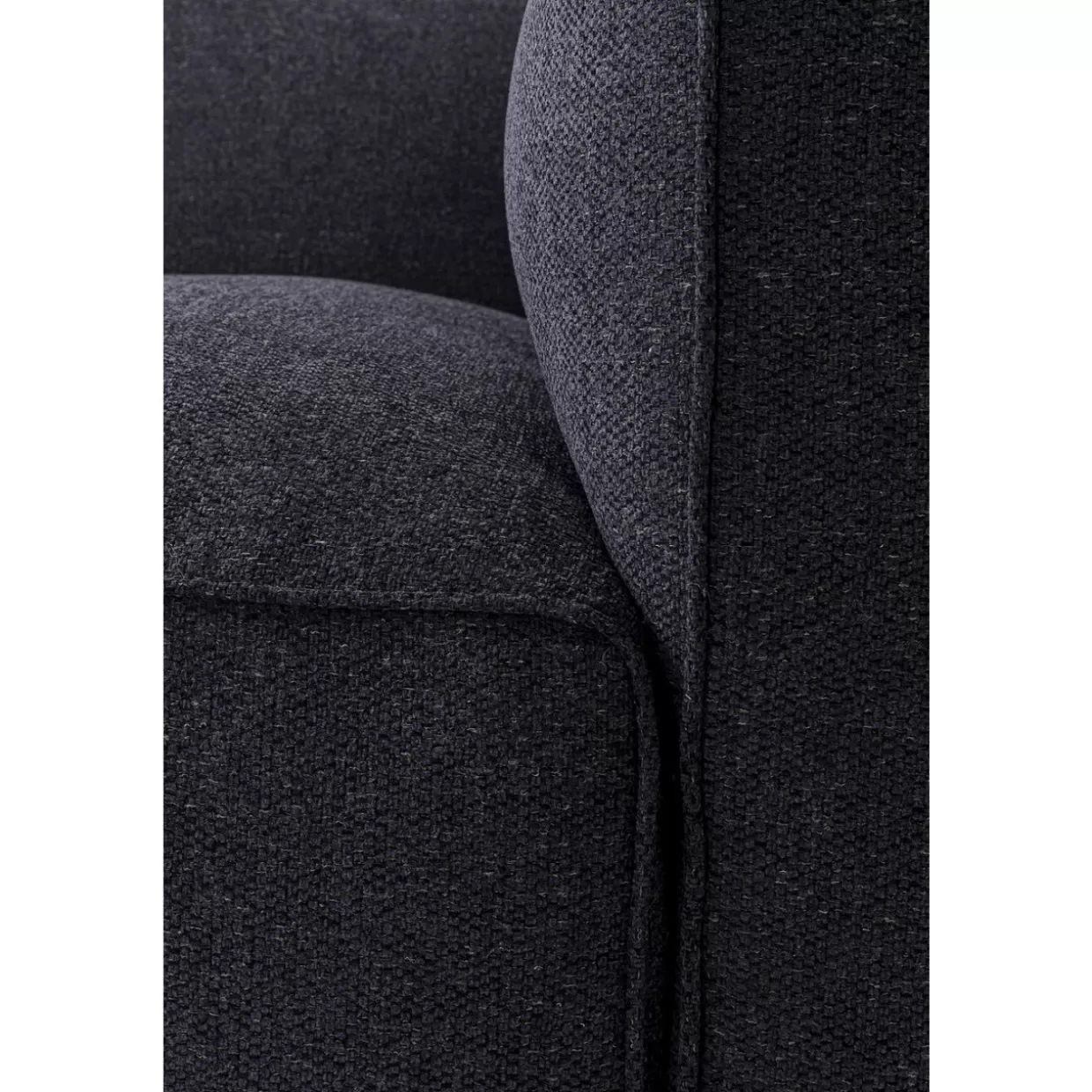 KARE Design Sofas & Couches | Sofa Cubetto 3-Sitzer Dunkelgrau 220Cm