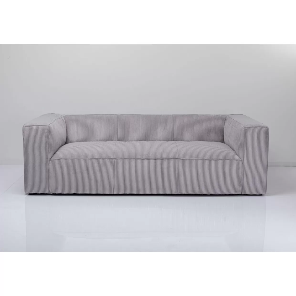 KARE Design Sofas & Couches | Sofa Cubetto 3-Sitzer Hellgrau 220Cm