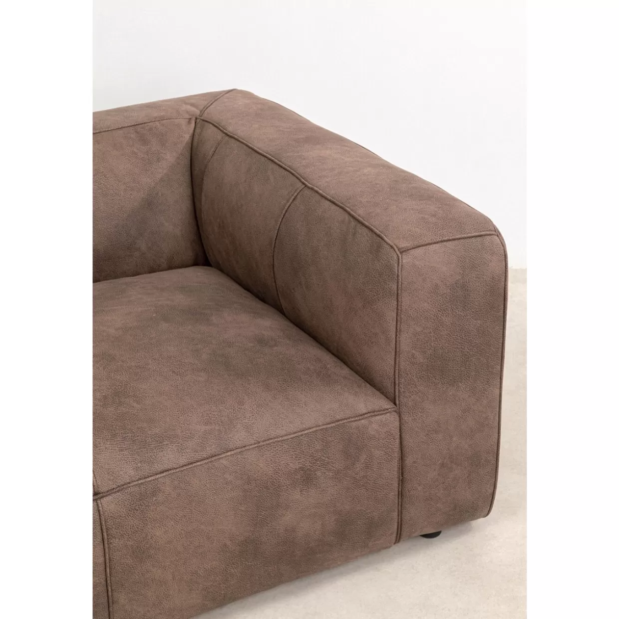 KARE Design Sofas & Couches | Sofa Cubetto 3-Sitzer Taupe 220Cm