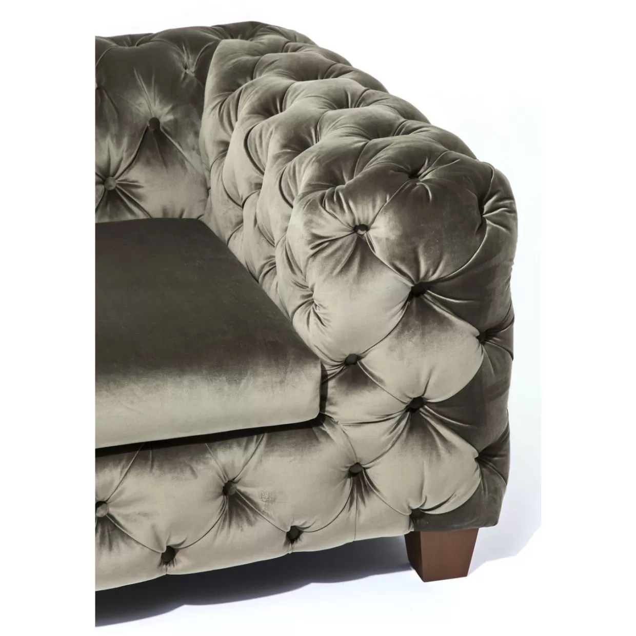 KARE Design Sofas & Couches | Sofa Desire 3-Sitzer Khaki