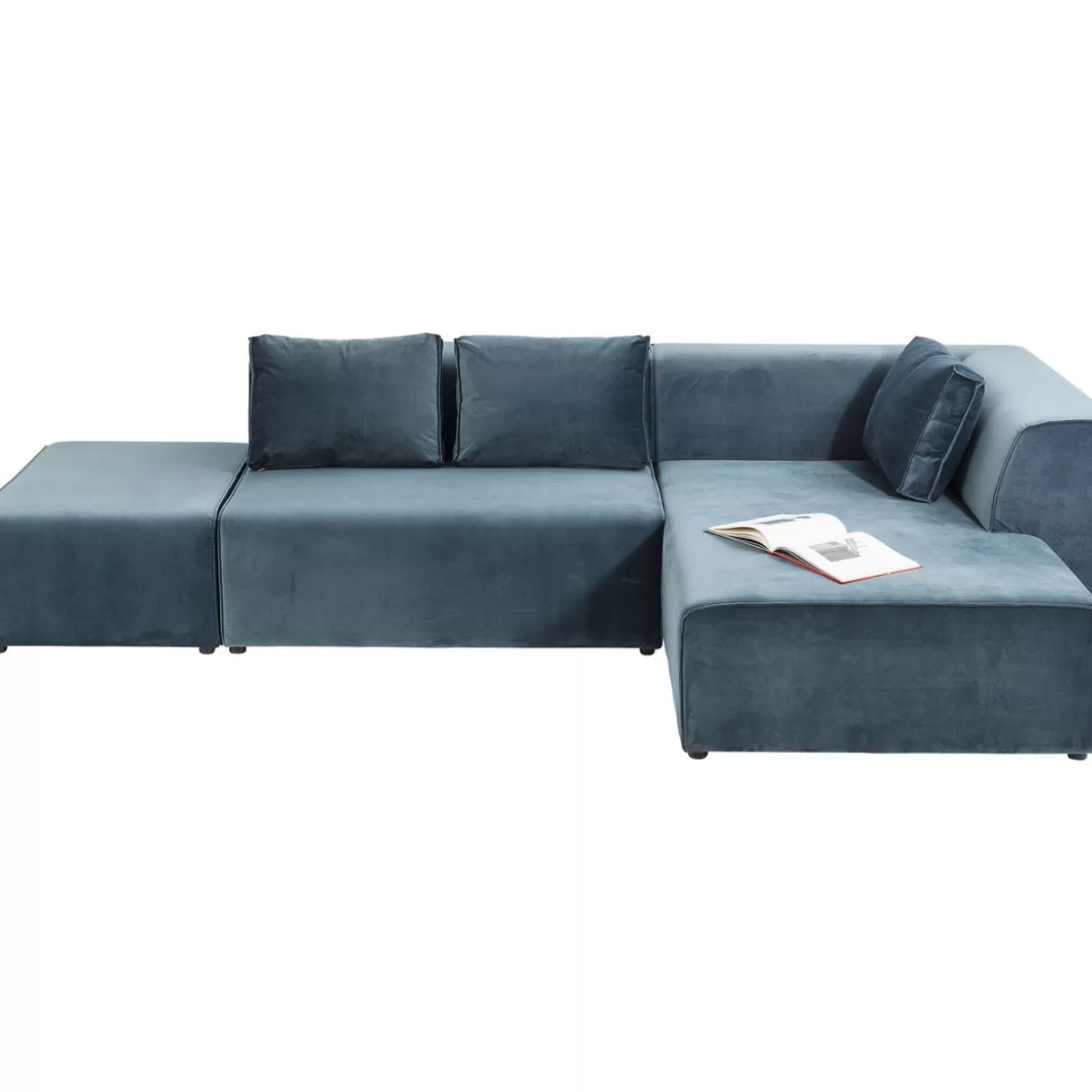 KARE Design Sofas & Couches | Sofa Infinity Velvet Ocean Rechts