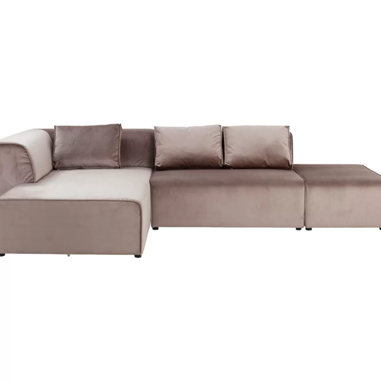 KARE Design Sofas & Couches | Sofa Infinity Velvet Taupe Links