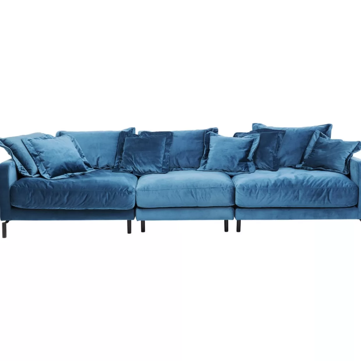 KARE Design Sofas & Couches | Sofa Lullaby 3-Sitzer Petrol