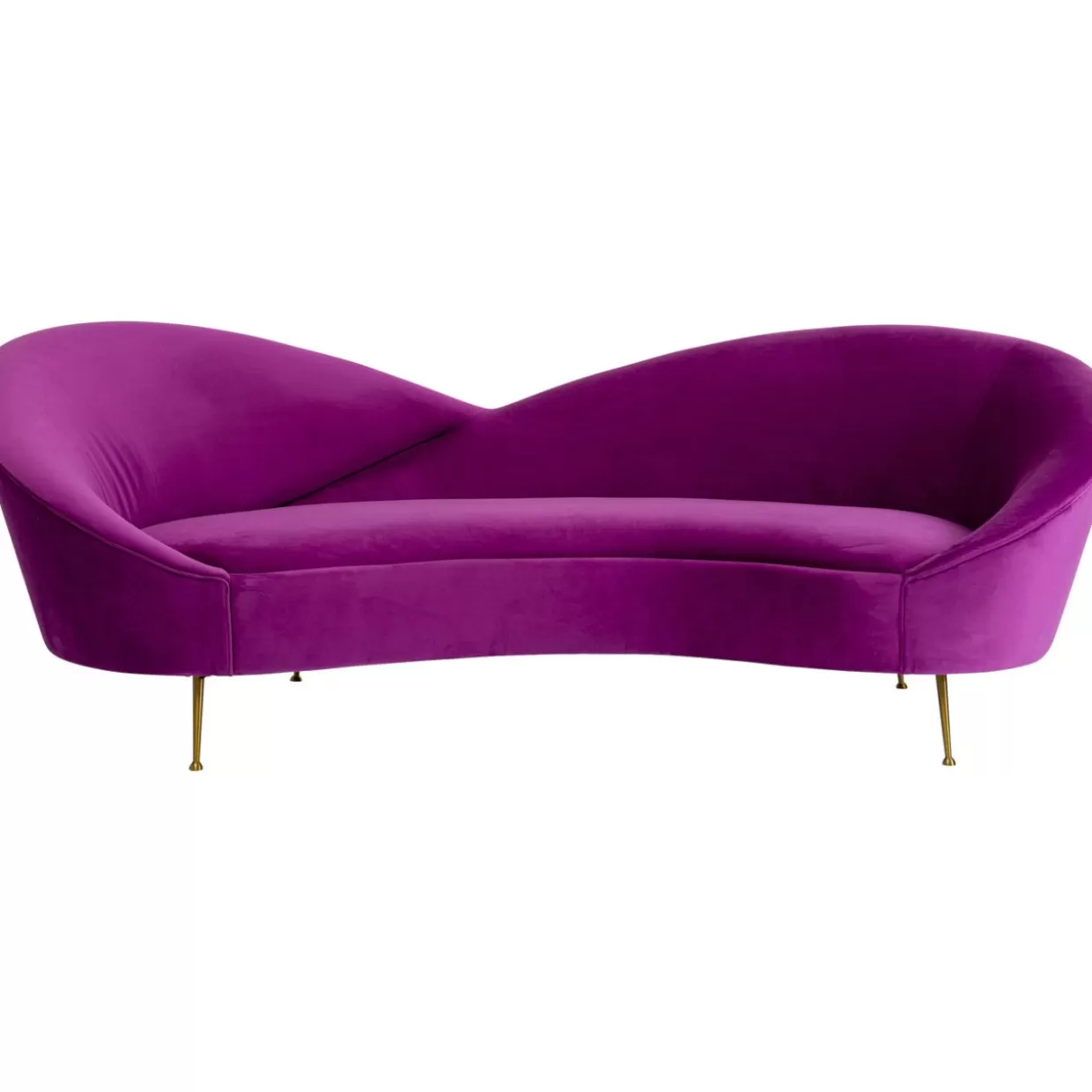 KARE Design Sofas & Couches | Sofa Night Fever 3-Sitzer Lila