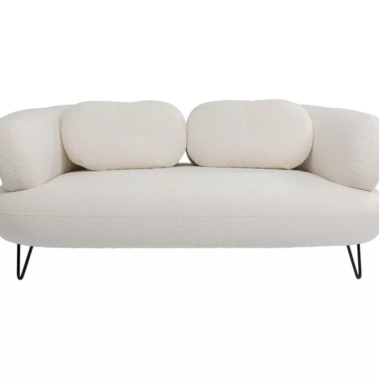 KARE Design Sofas & Couches | Sofa Peppo 2-Sitzer Weis 182Cm