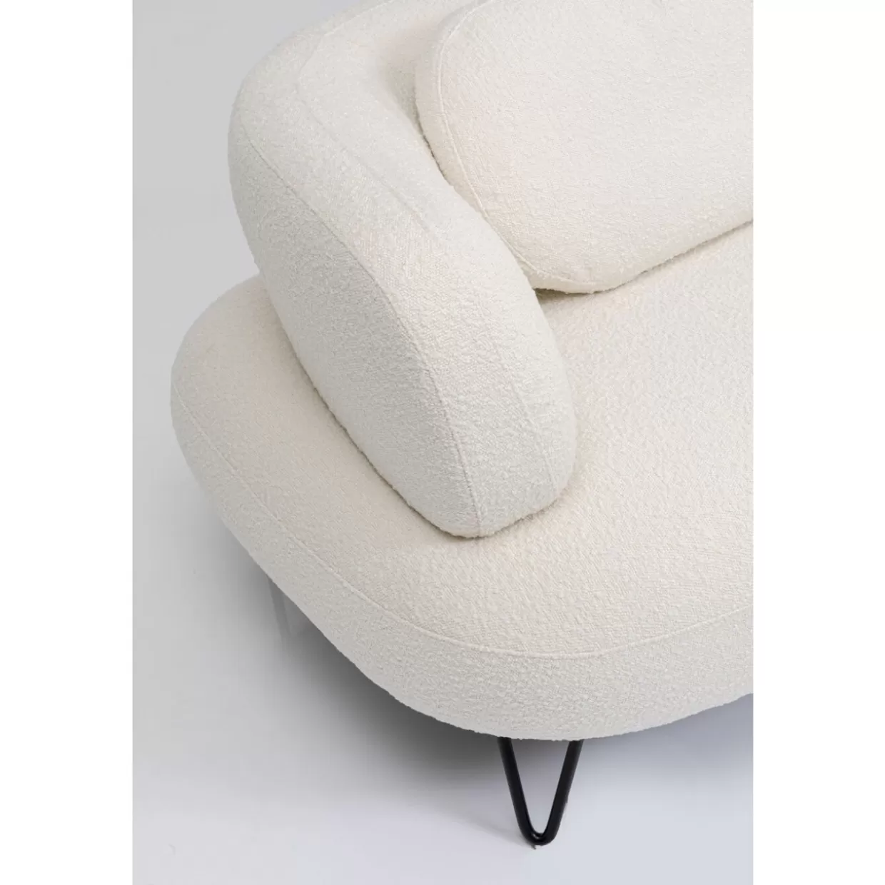 KARE Design Sofas & Couches | Sofa Peppo 2-Sitzer Weis 182Cm