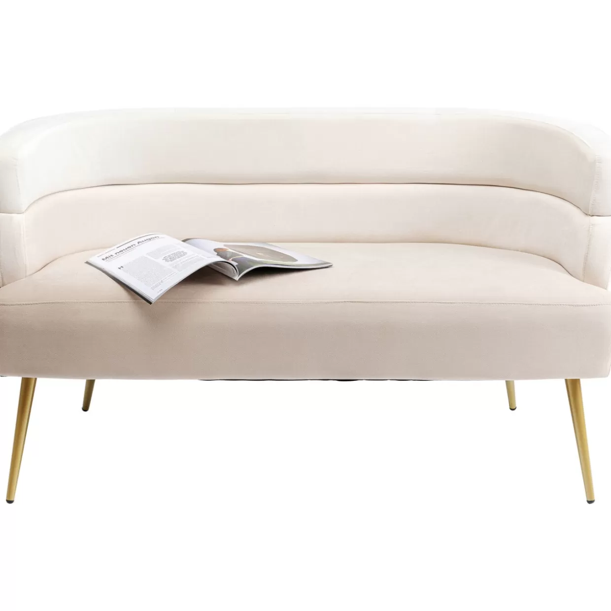 KARE Design Sofas & Couches | Sofa Sandwich 2-Sitzer Creme 125Cm