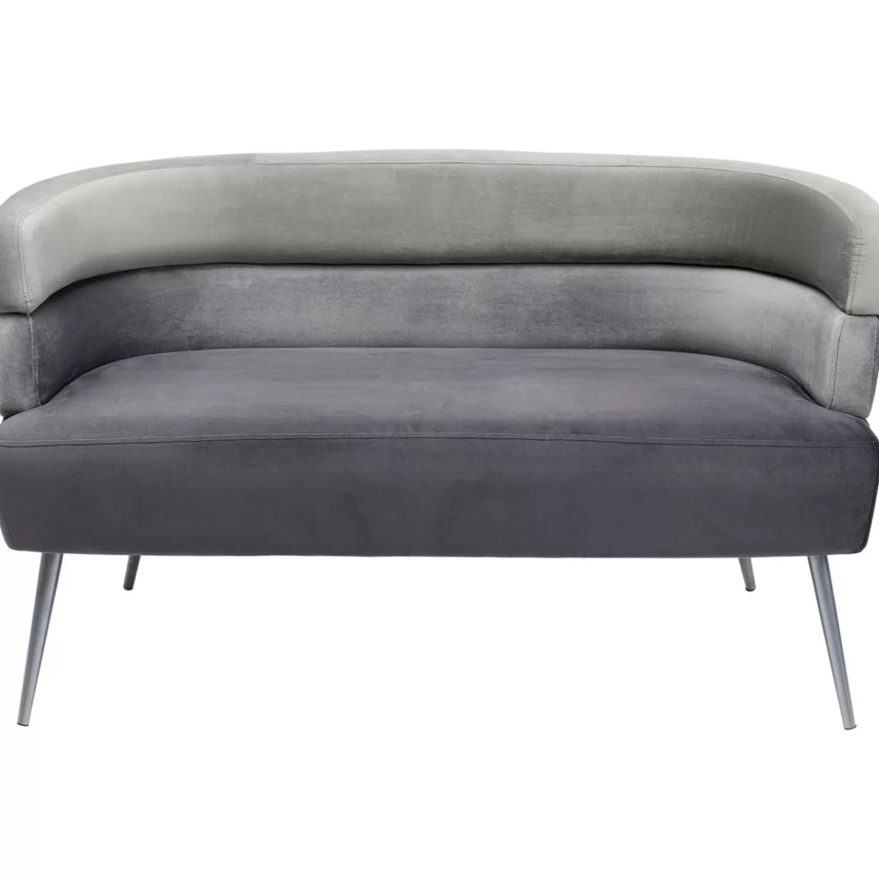KARE Design Sofas & Couches | Sofa Sandwich 2-Sitzer Grau
