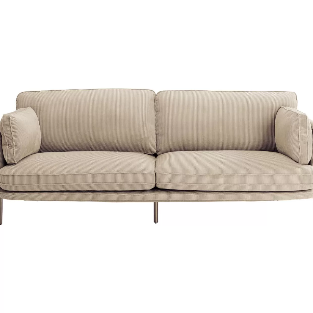 KARE Design Sofas & Couches | Sofa Shirly 3-Sitzer Creme