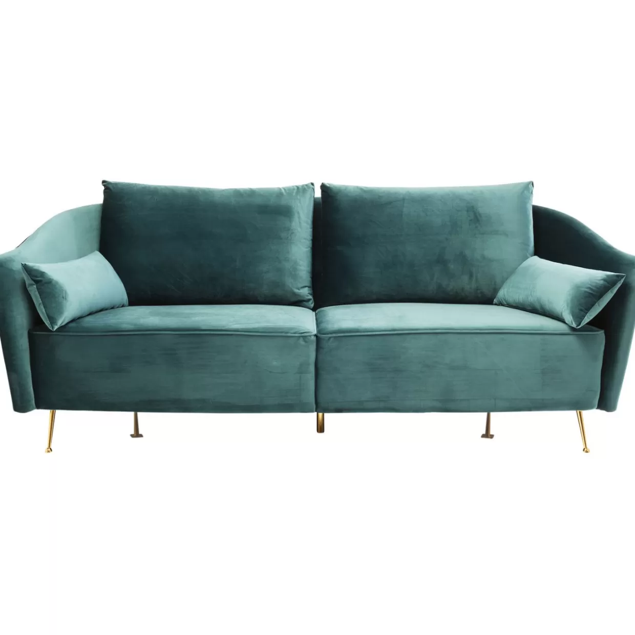 KARE Design Sofas & Couches | Sofa Vegas Forever 3-Sitzer Petrol