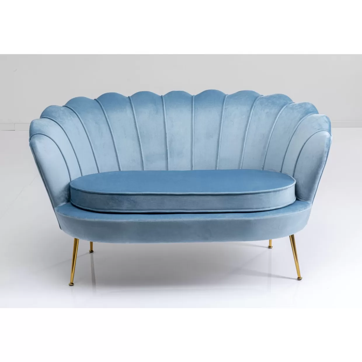 KARE Design Sofas & Couches | Sofa Water Lily 2-Sitzer Aqua 132Cm