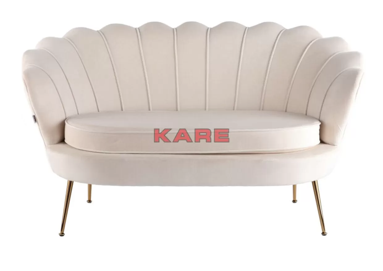 KARE Design Sofas & Couches | Sofa Water Lily 2-Sitzer Beige