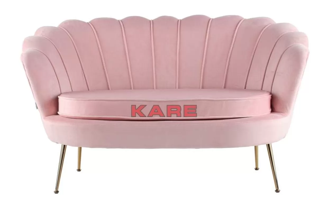 KARE Design Sofas & Couches | Sofa Water Lily 2-Sitzer Rosa