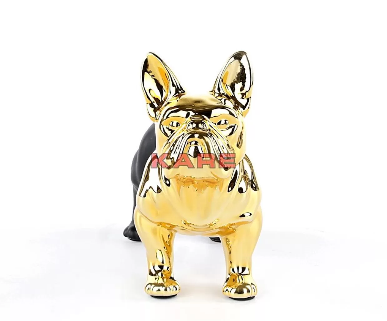 KARE Design Deko & Geschenkartikel | Spardose Bulldog Gold-Schwarz