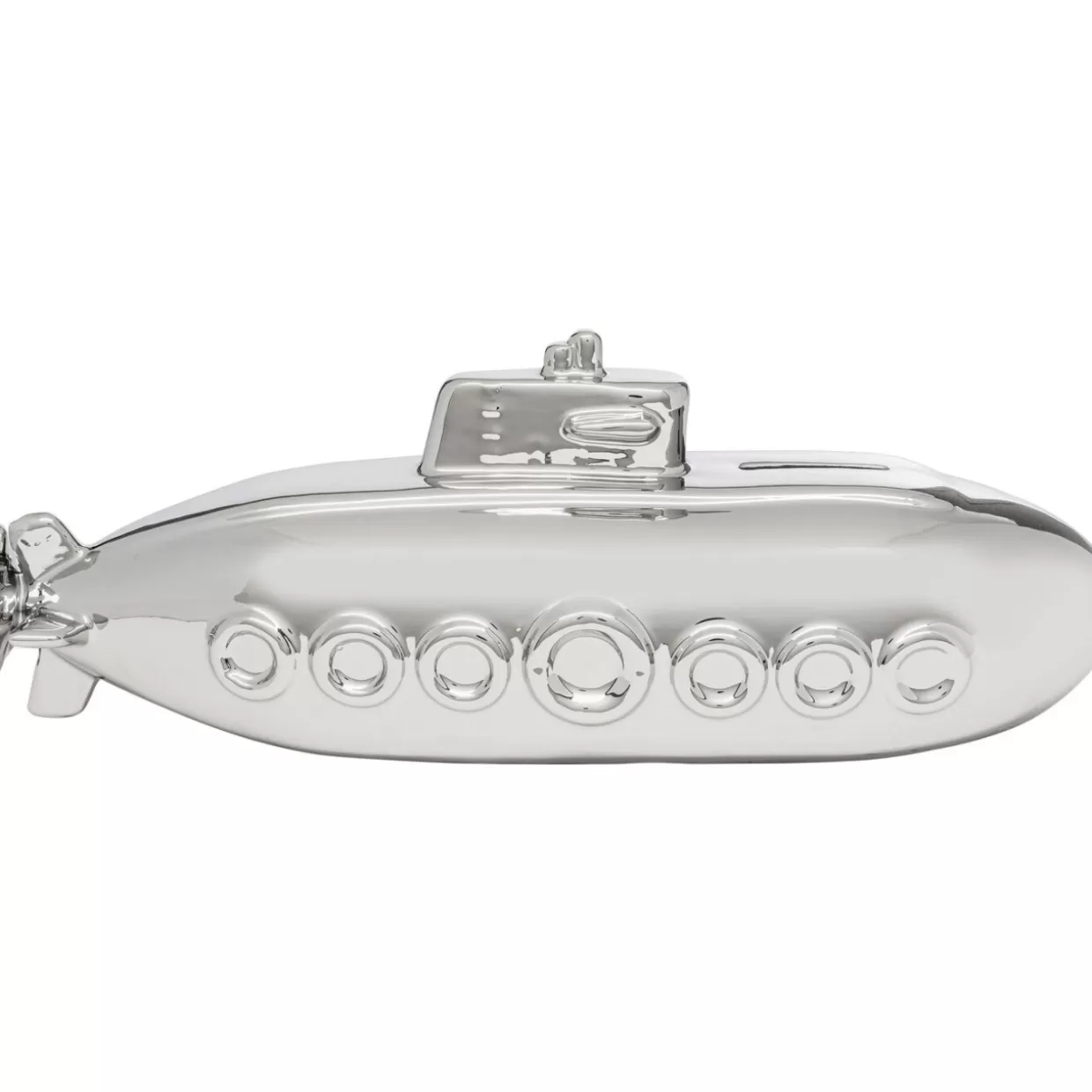 KARE Design Deko & Geschenkartikel | Spardose Submarine Silber 11Cm