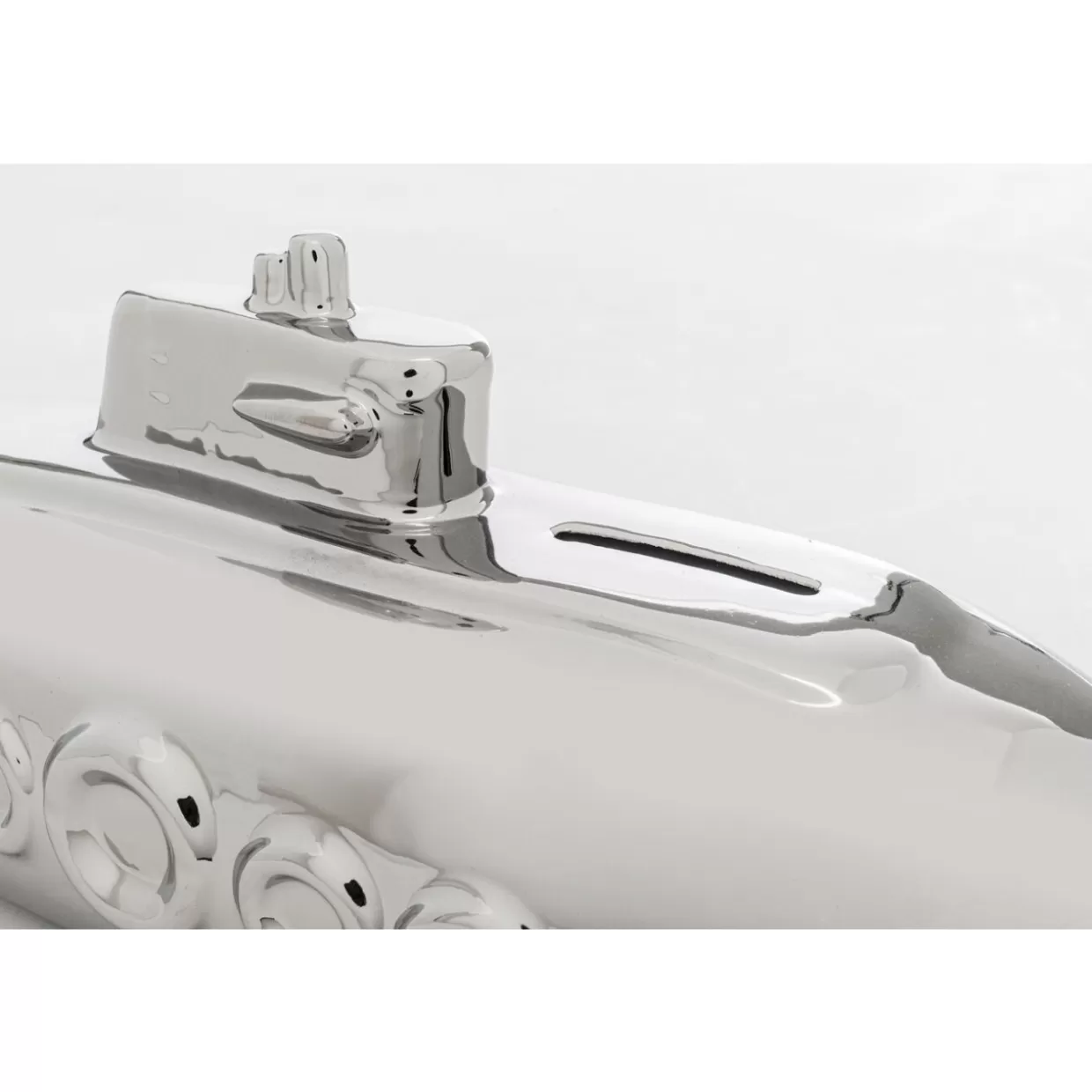KARE Design Deko & Geschenkartikel | Spardose Submarine Silber 11Cm