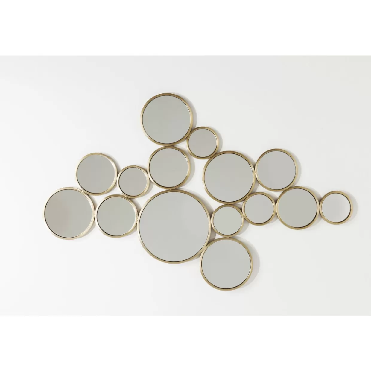 KARE Design Spiegel | Spiegel Bubbles Messing 183X93Cm