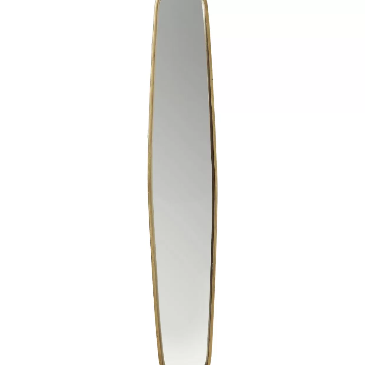 KARE Design Spiegel | Spiegel Clip Brass 32X177Cm