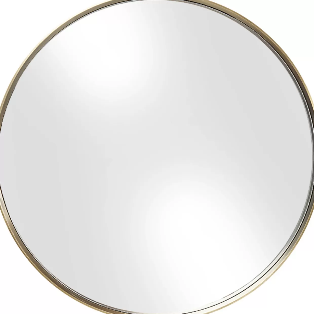KARE Design Spiegel | Spiegel Curve Mo Brass O60Cm