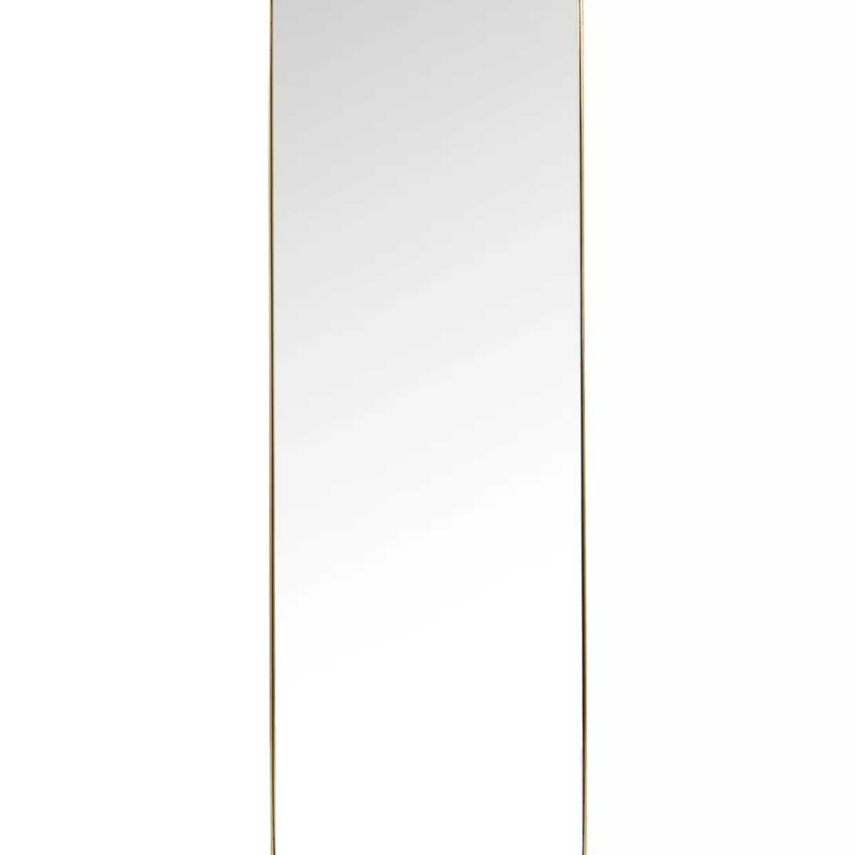 KARE Design Spiegel | Spiegel Curve Rectangular Brass 70X200Cm