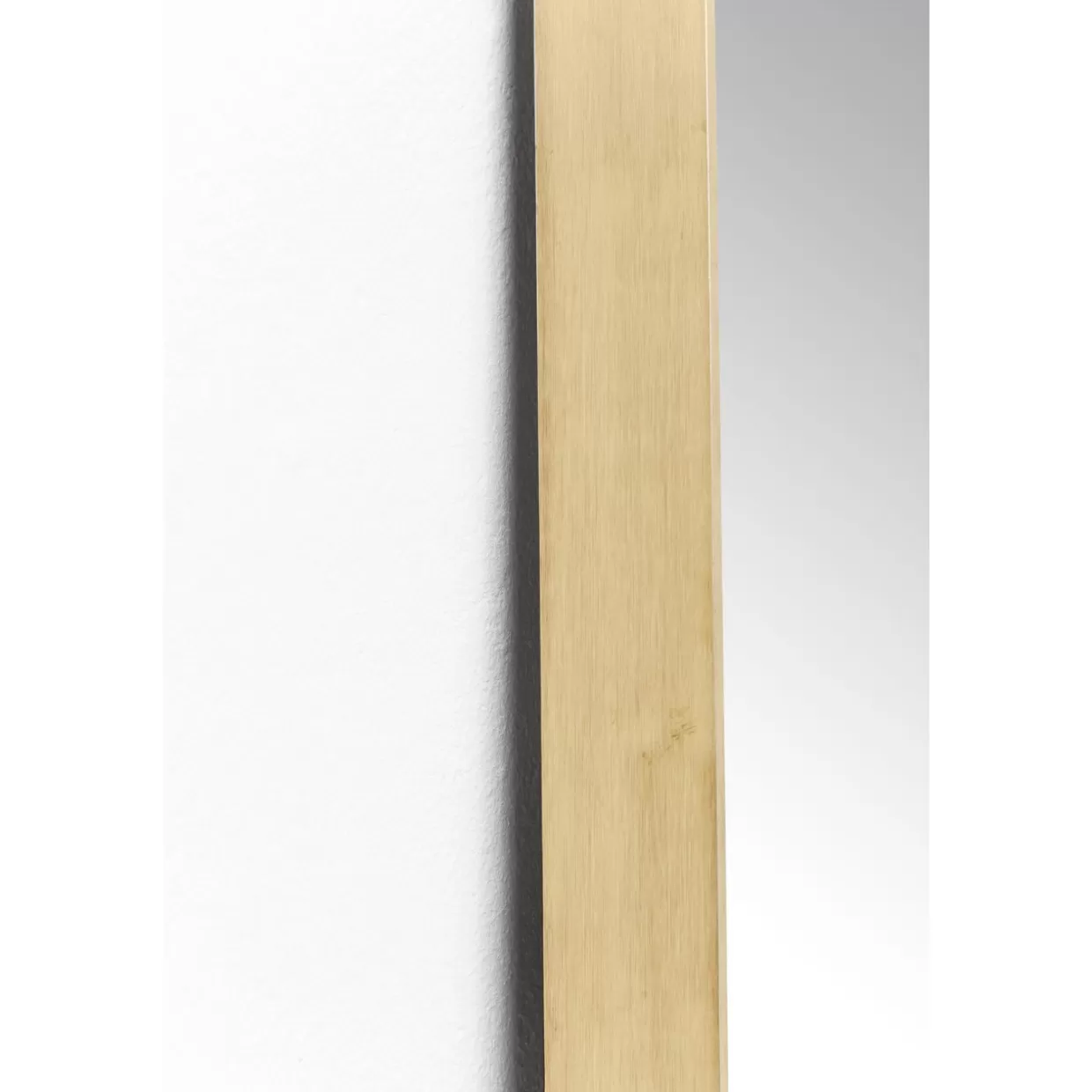 KARE Design Spiegel | Spiegel Curve Rectangular Brass 70X200Cm