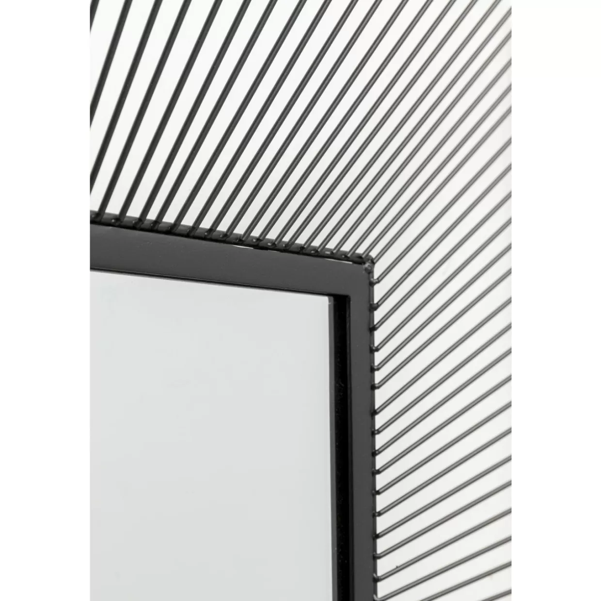 KARE Design Spiegel | Spiegel Dimension Square Schwarz 91X91Cm