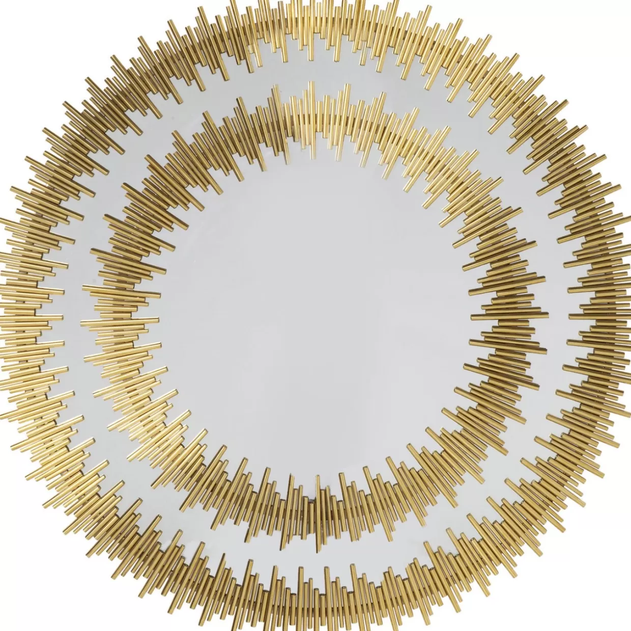 KARE Design Spiegel | Spiegel Solare Gold O132Cm