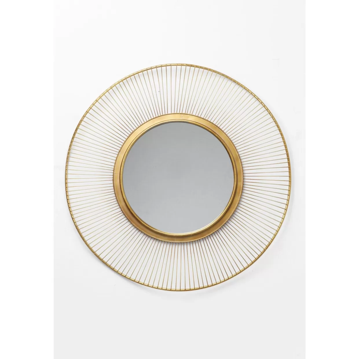 KARE Design Spiegel | Spiegel Sun Storm Gold O93Cm
