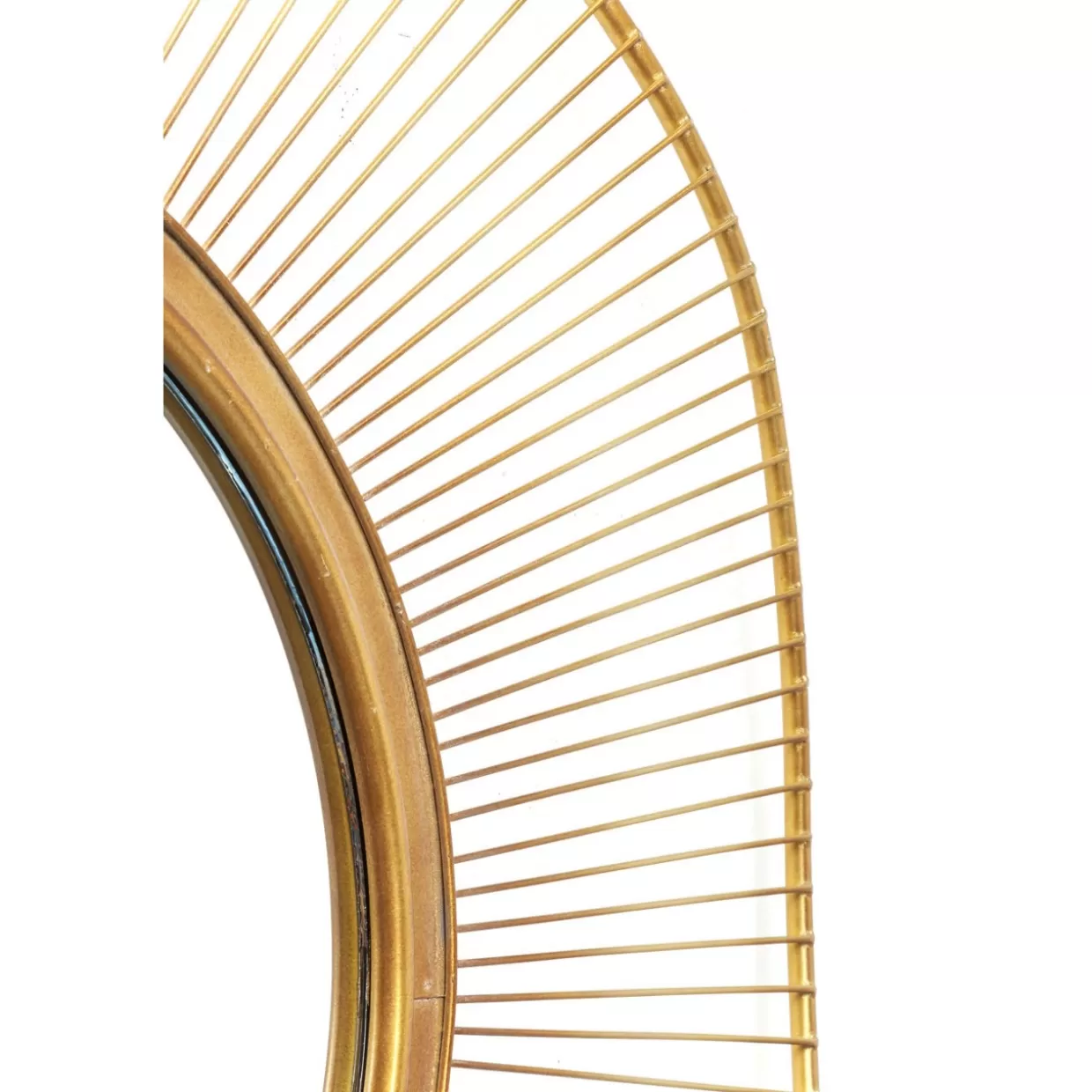 KARE Design Spiegel | Spiegel Sun Storm Gold O93Cm