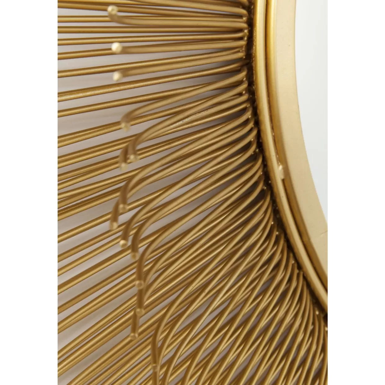 KARE Design Spiegel | Spiegel Sunburst Tre Gold O87Cm