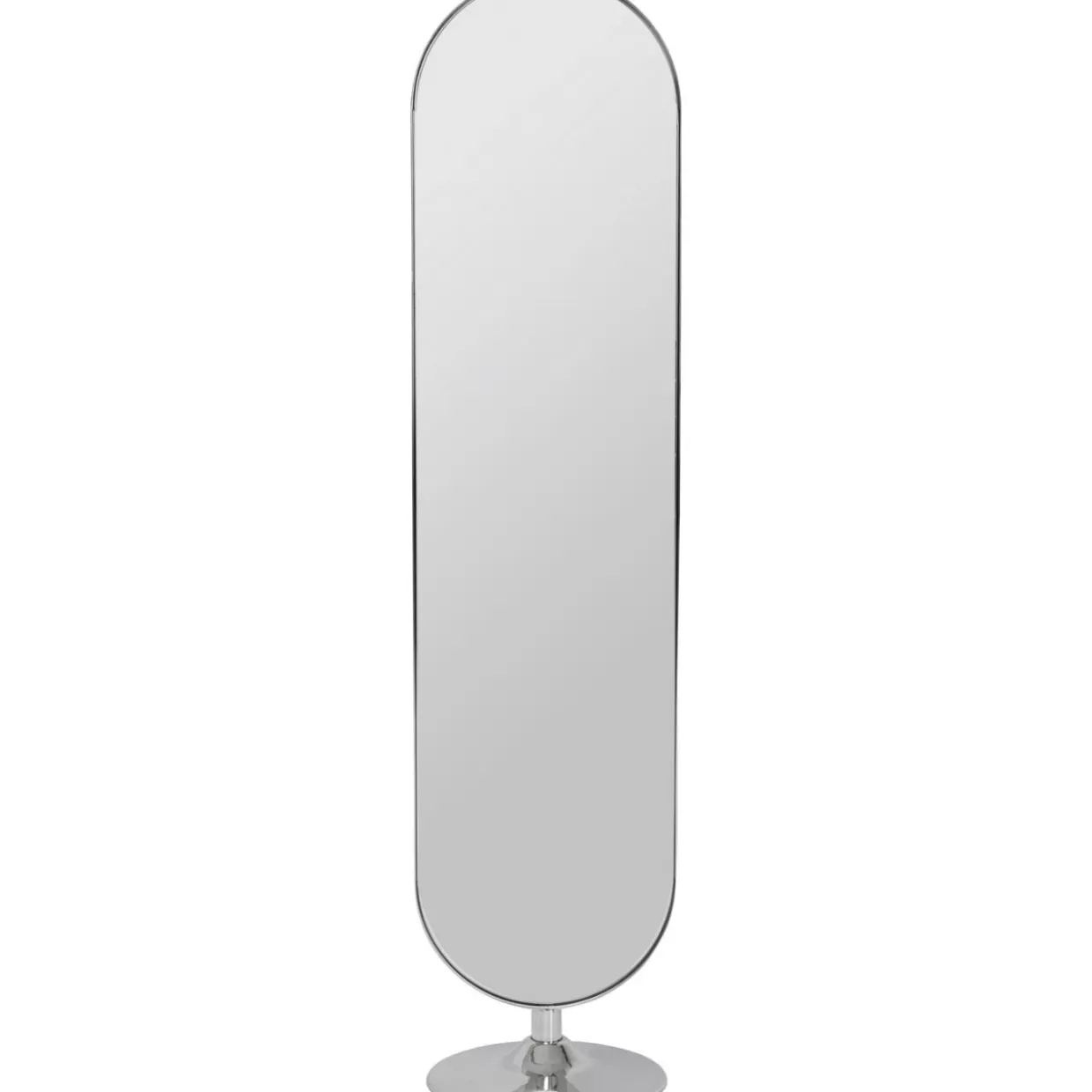 KARE Design Spiegel | Standspiegel Curvy Chrom Look 40X170Cm