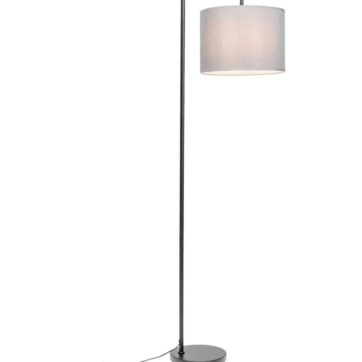KARE Design Steh & Bodenleuchten | Stehleuchte Angular Matt Schwarz 160Cm