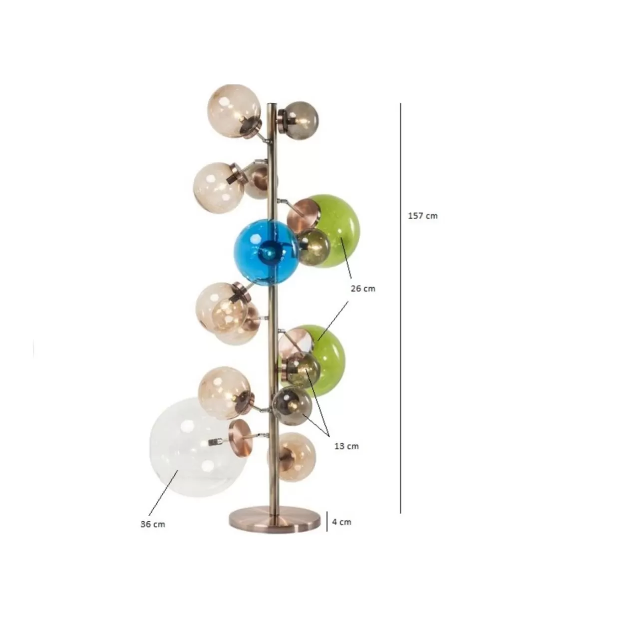 KARE Design Steh & Bodenleuchten | Stehleuchte Balloon Colore 15 Led