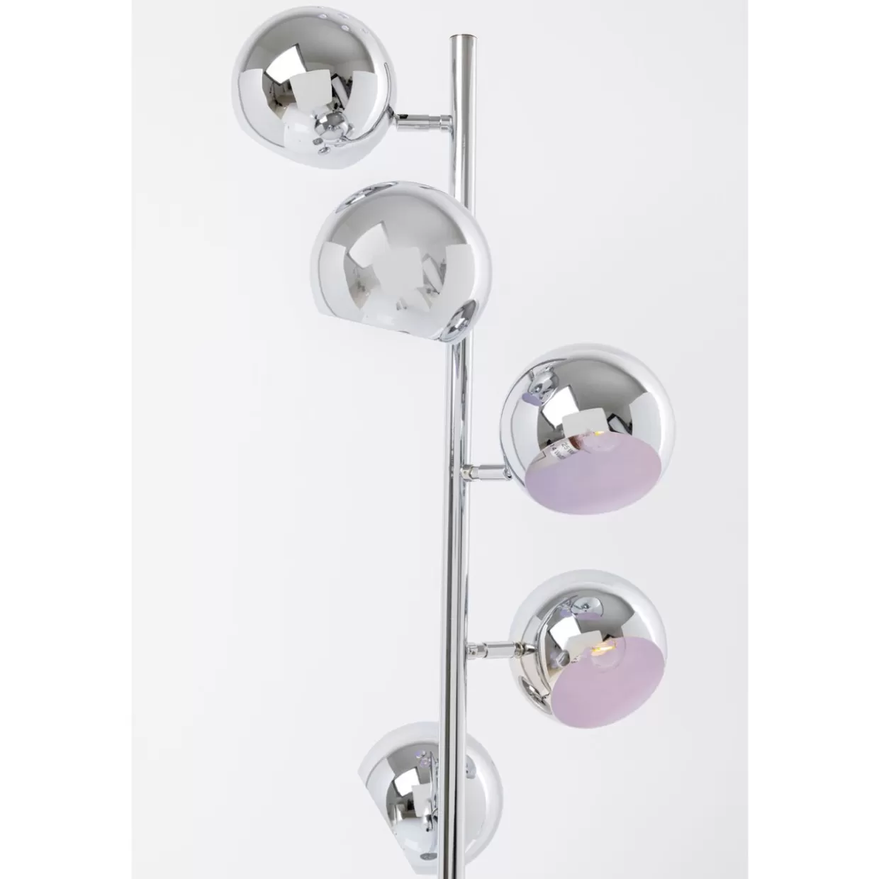 KARE Design Steh & Bodenleuchten | Stehleuchte Calotta Chrome 5Er