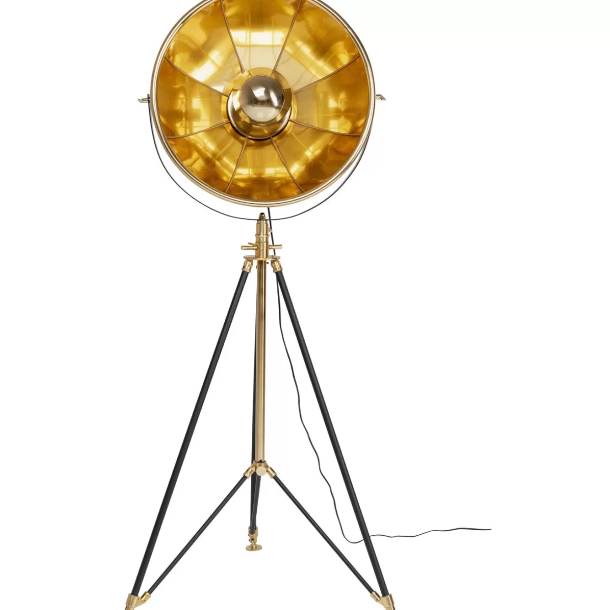 KARE Design Steh & Bodenleuchten | Stehleuchte Cinema Gold 190Cm
