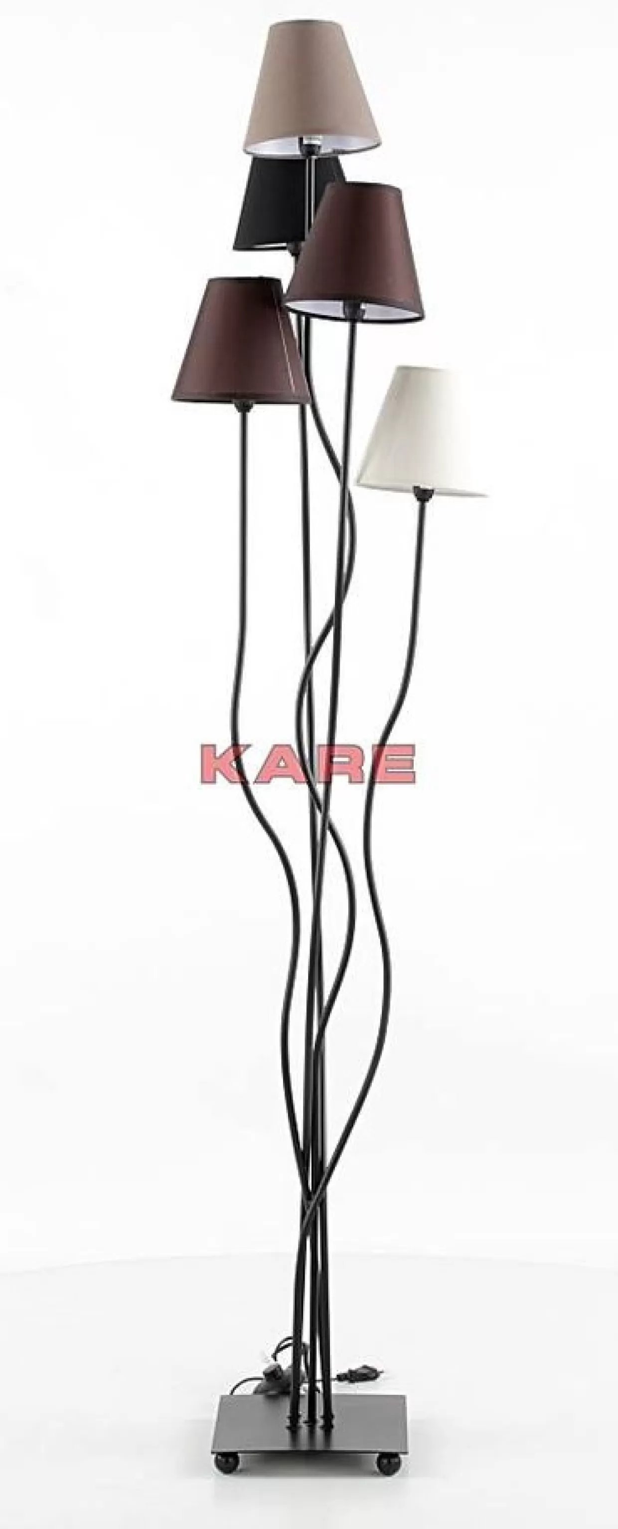 KARE Design Steh & Bodenleuchten | Stehleuchte Flexible Mocca Cinque