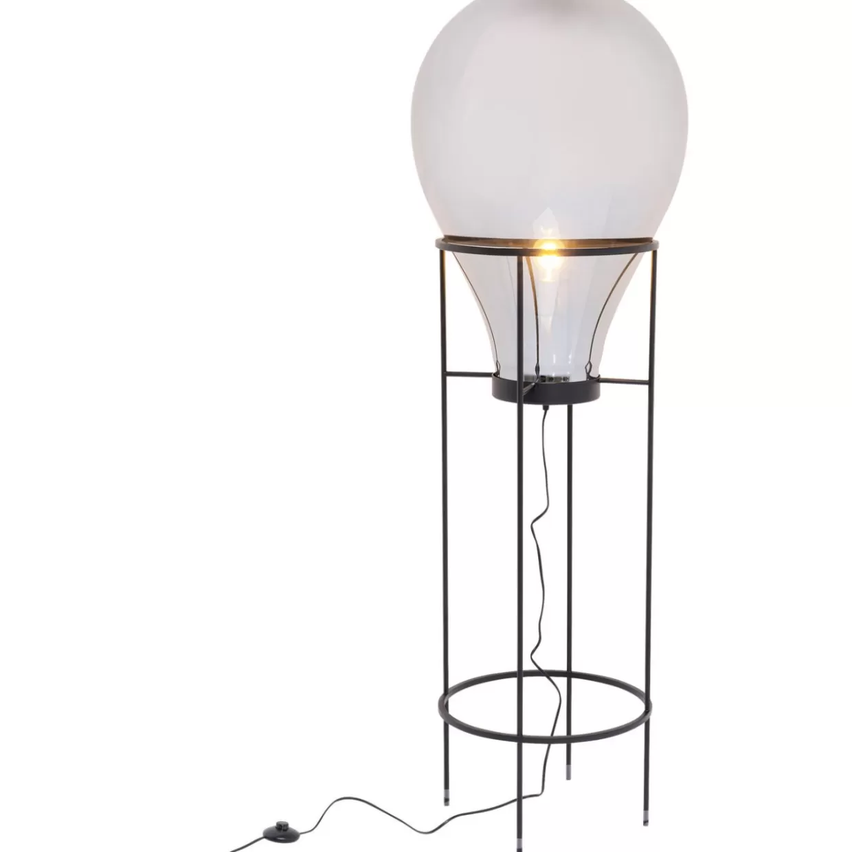 KARE Design Steh & Bodenleuchten | Stehleuchte Pear Frame Schwarz 158
