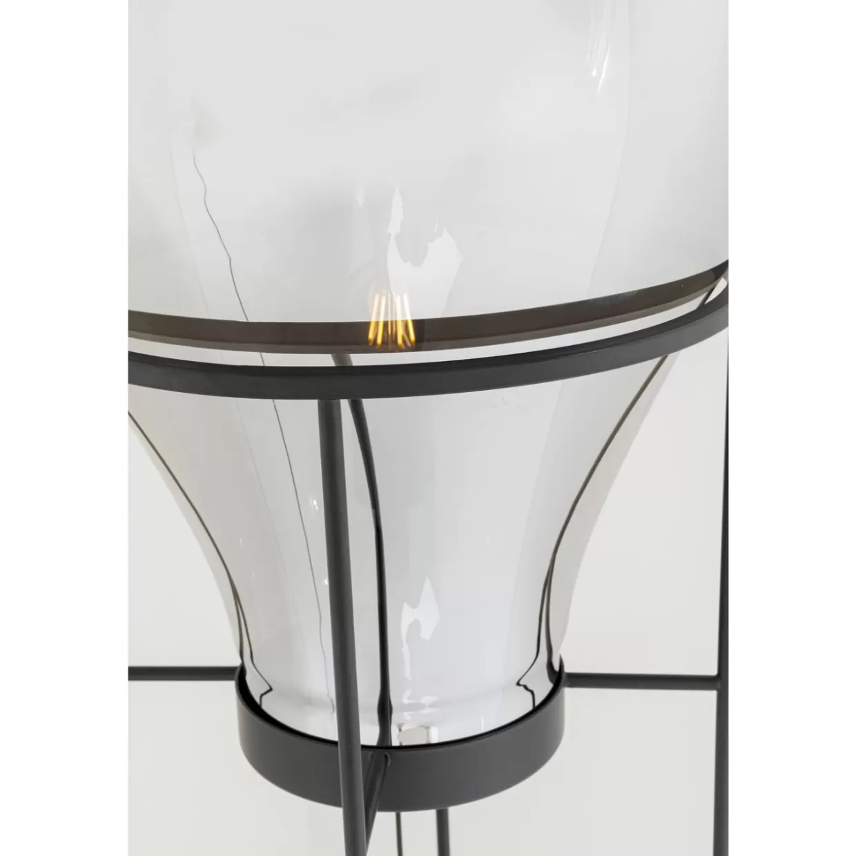 KARE Design Steh & Bodenleuchten | Stehleuchte Pear Frame Schwarz 158
