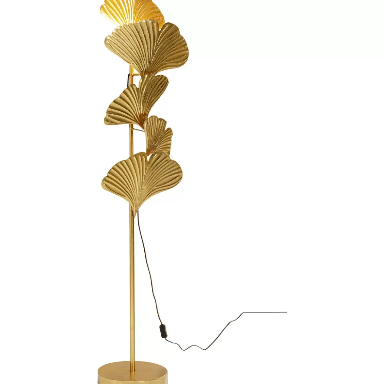 KARE Design Steh & Bodenleuchten | Stehleuchte Yuva Gold 160Cm