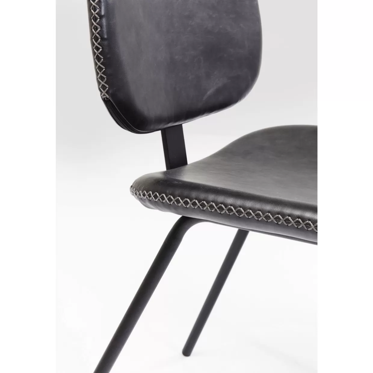 KARE Design Stühle | Stuhl Barber Schwarz