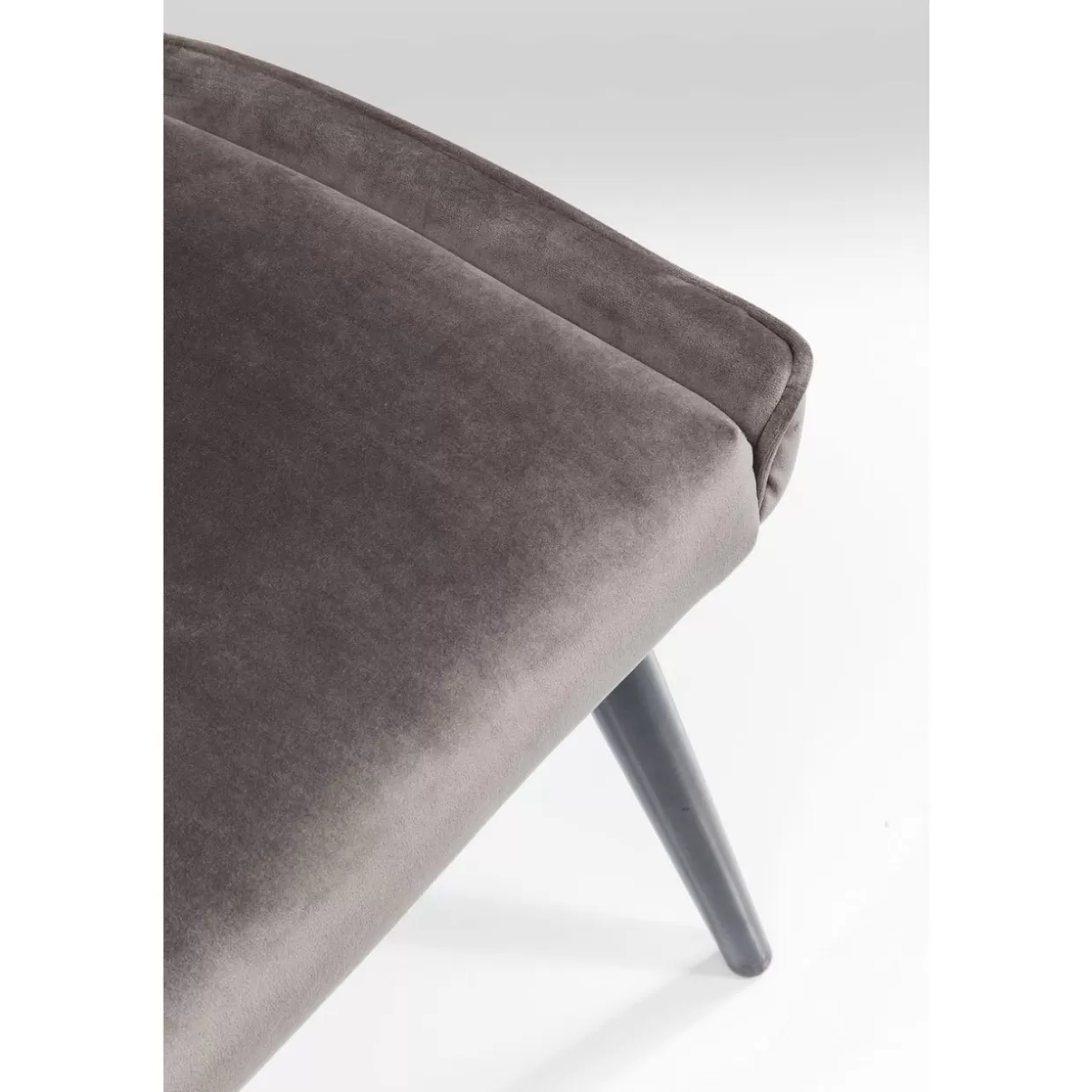 KARE Design Stühle | Stuhl Black Marshall Velvet Grau