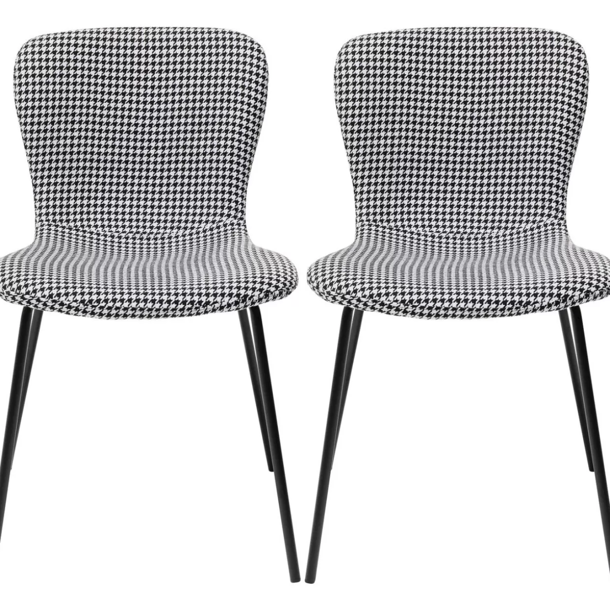 KARE Design Stühle | Stuhl Frida Schwarz Und Weiss (2/Set)