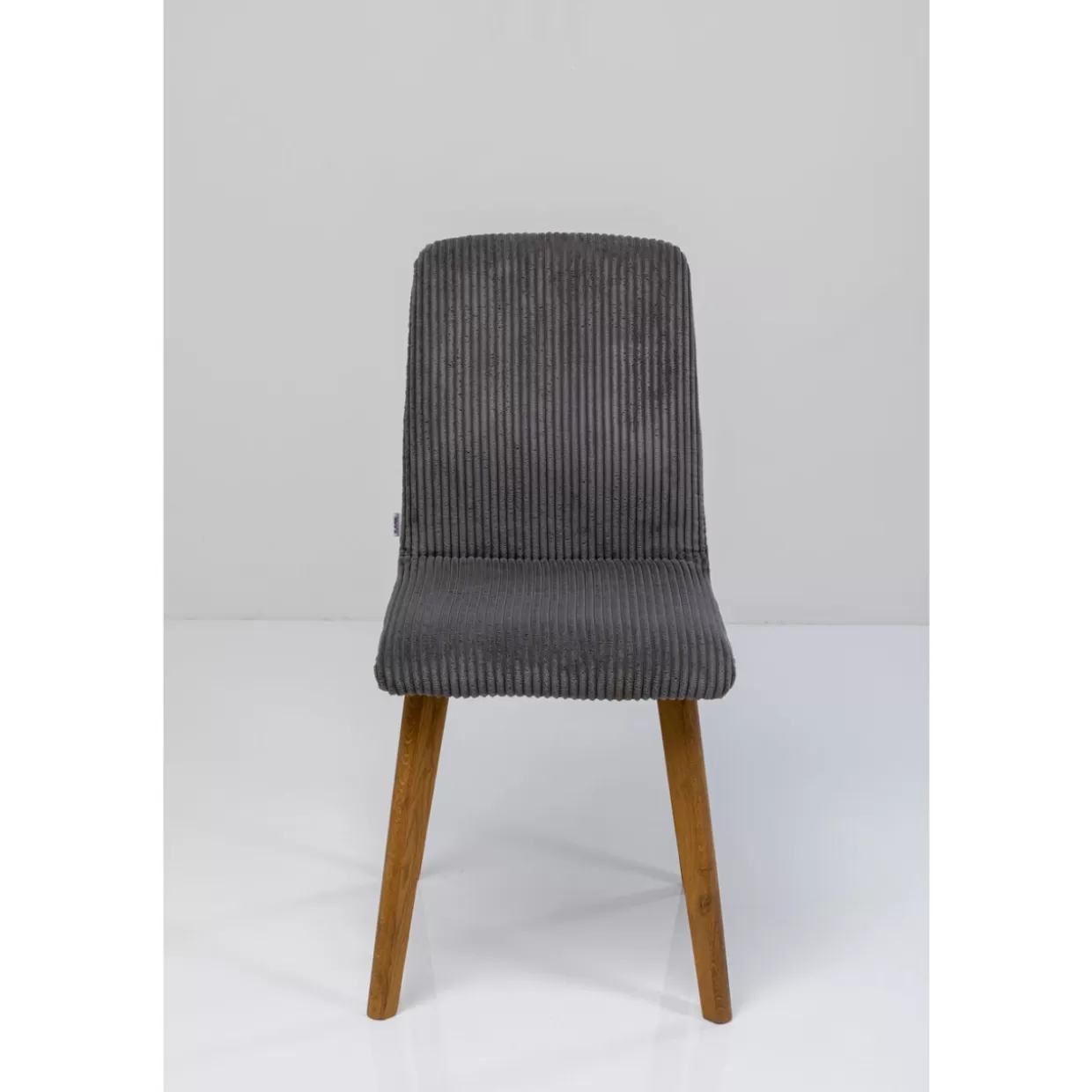 KARE Design Stühle | Stuhl Lara Cord Grau
