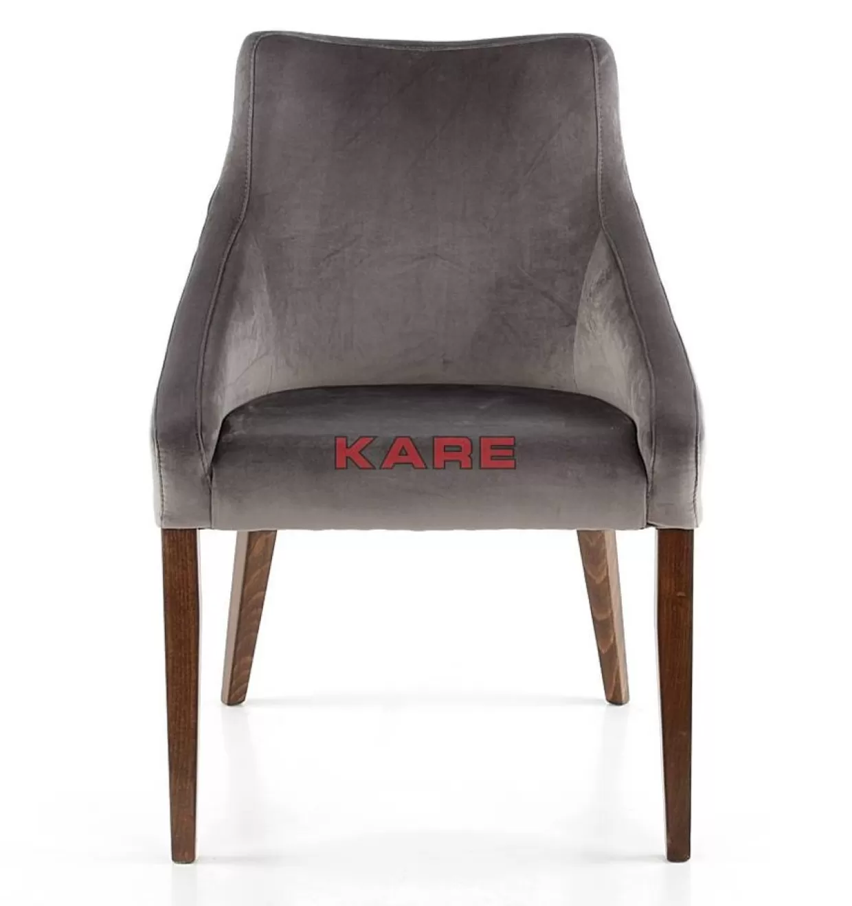 KARE Design Stühle | Stuhl Mode Velvet Grau