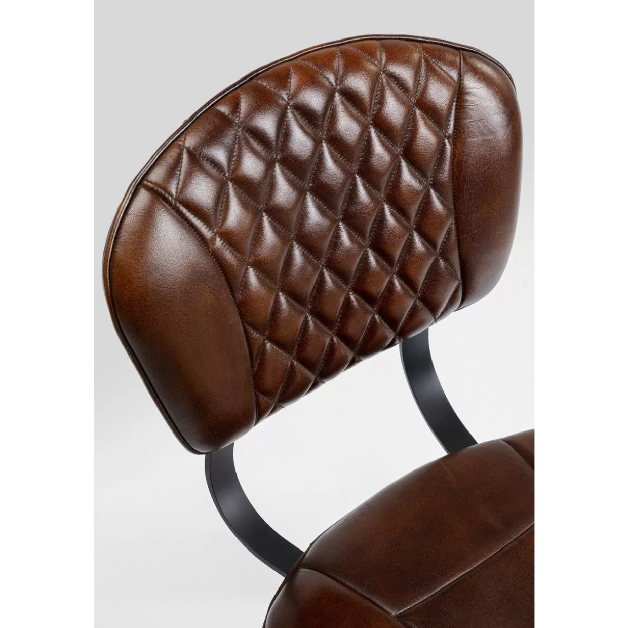 KARE Design Stühle | Stuhl Samba Leder Braun
