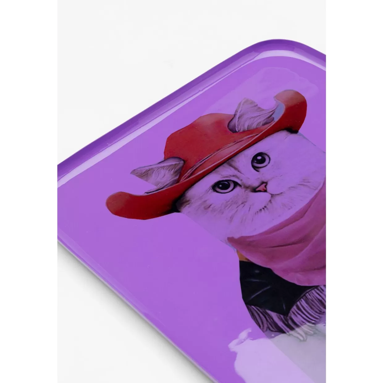 KARE Design Geschirr & Tischaccessoires | Tablett Ego Cat 27X27Cm