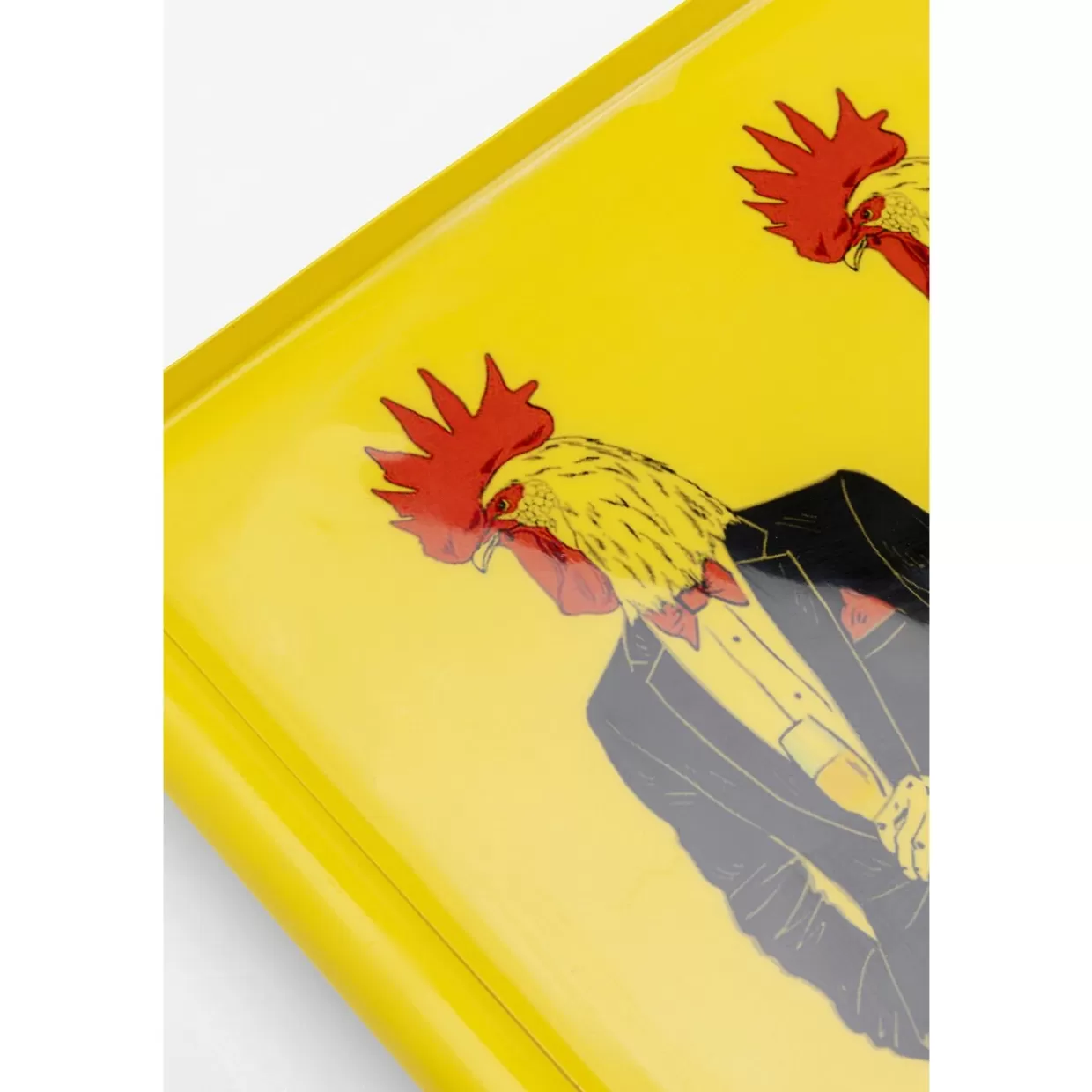 KARE Design Geschirr & Tischaccessoires | Tablett Ego Rooster 49X30Cm