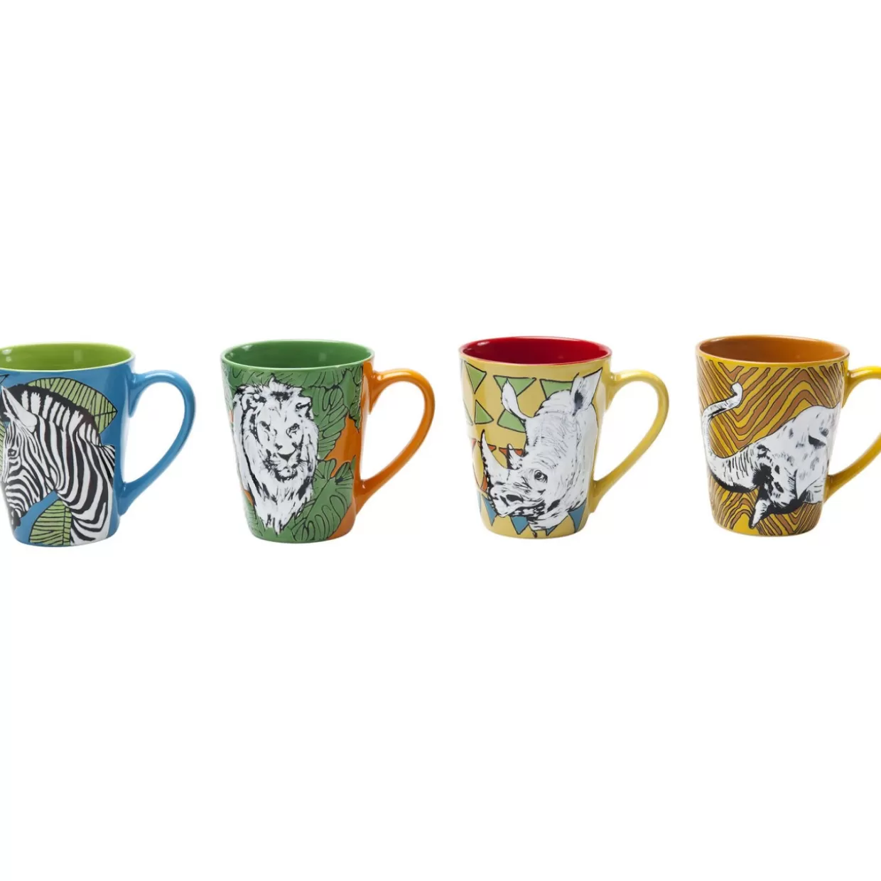 KARE Design Geschirr & Tischaccessoires | Tasse African Heros Sortiert